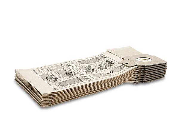 Kärcher Papierfiltertüten 2-lagig    10 St. CV 30/1