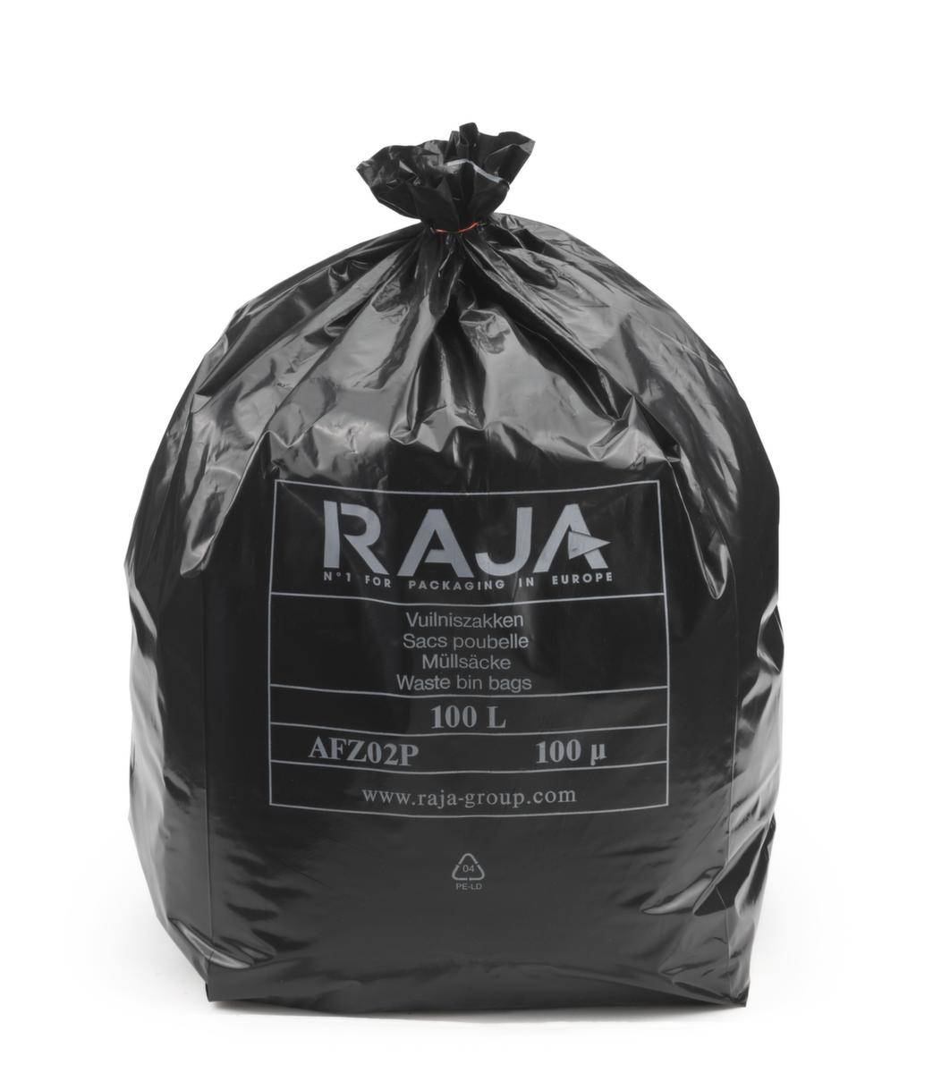 Müllsack,100l,PE,Stärke 100 µm,LxB 950x820mm,schwarz-0