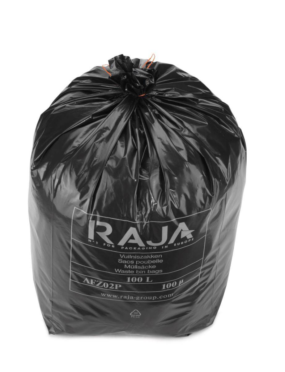 Müllsack,100l,PE,Stärke 100 µm,LxB 950x820mm,schwarz-1