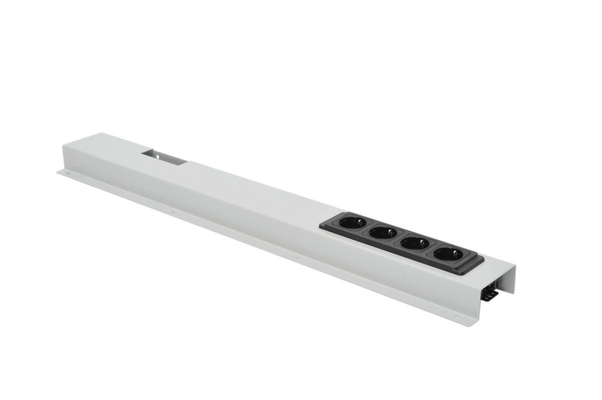 Steckdosenleiste,f. Montagetisch,m. 4 Steckdosen-1