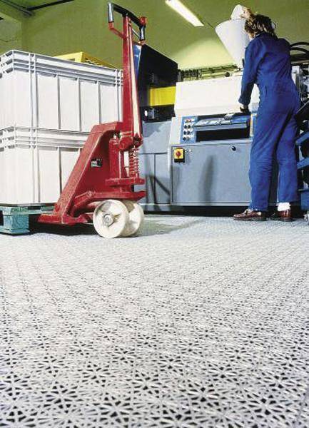Bodenrost,Stecksystem,HxLxB 14x300x300mm,blau,gegen UV-Strahlung-1