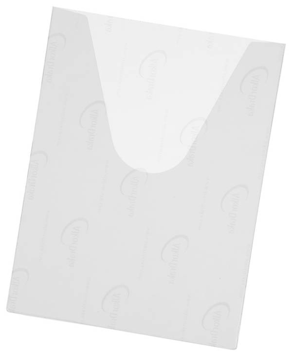 Schaltplantasche,DIN A4,hoch,Rückseite selbstklebend,PVC,transparent