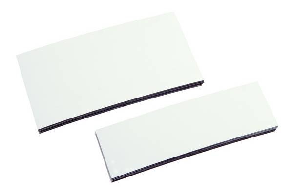 Schild,Rollenware,H 30mm,L 10m,Rückseite magnetisch,Folie,weiß