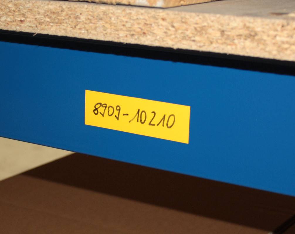 Schild,Rollenware,H 50mm,L 10m,Rückseite magnetisch,Folie,gelb-2