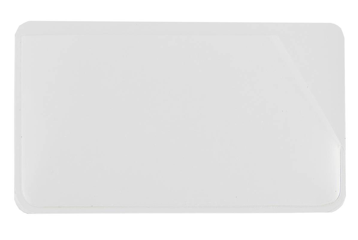 Etikettenhalter,HxL 40x120mm,Rückseite selbstklebend,weiß-3