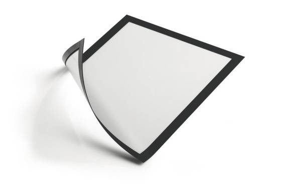 Magnetrahmen,DIN A4,Hoch-/Querformat,schwarz,Rückseite magnetisch