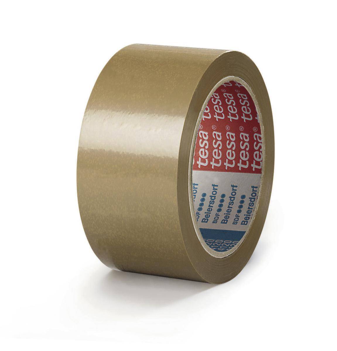 PVC-Packband,PVC/Kleber Naturkautschuk,LxB 66m x 50mm,Stärke 49 µm,transparent-0