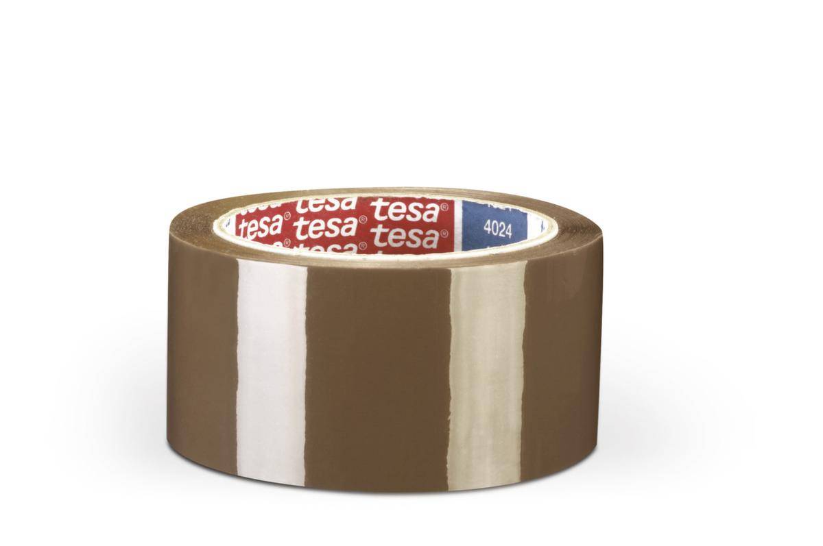 PP-Packband low-noise,PP/Kleber Acrylat,LxB 66m x 50mm,Stärke 52 µm,braun-3