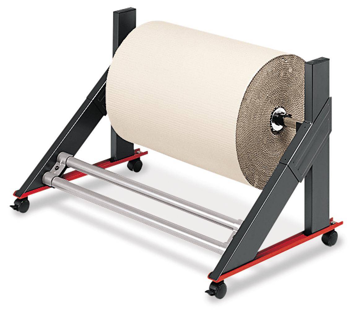 Abrollbock,f. Rollen B 1000mm,Rollen D 750mm,HxBxT 740x1340x880mm,4 Lenkrollen-0