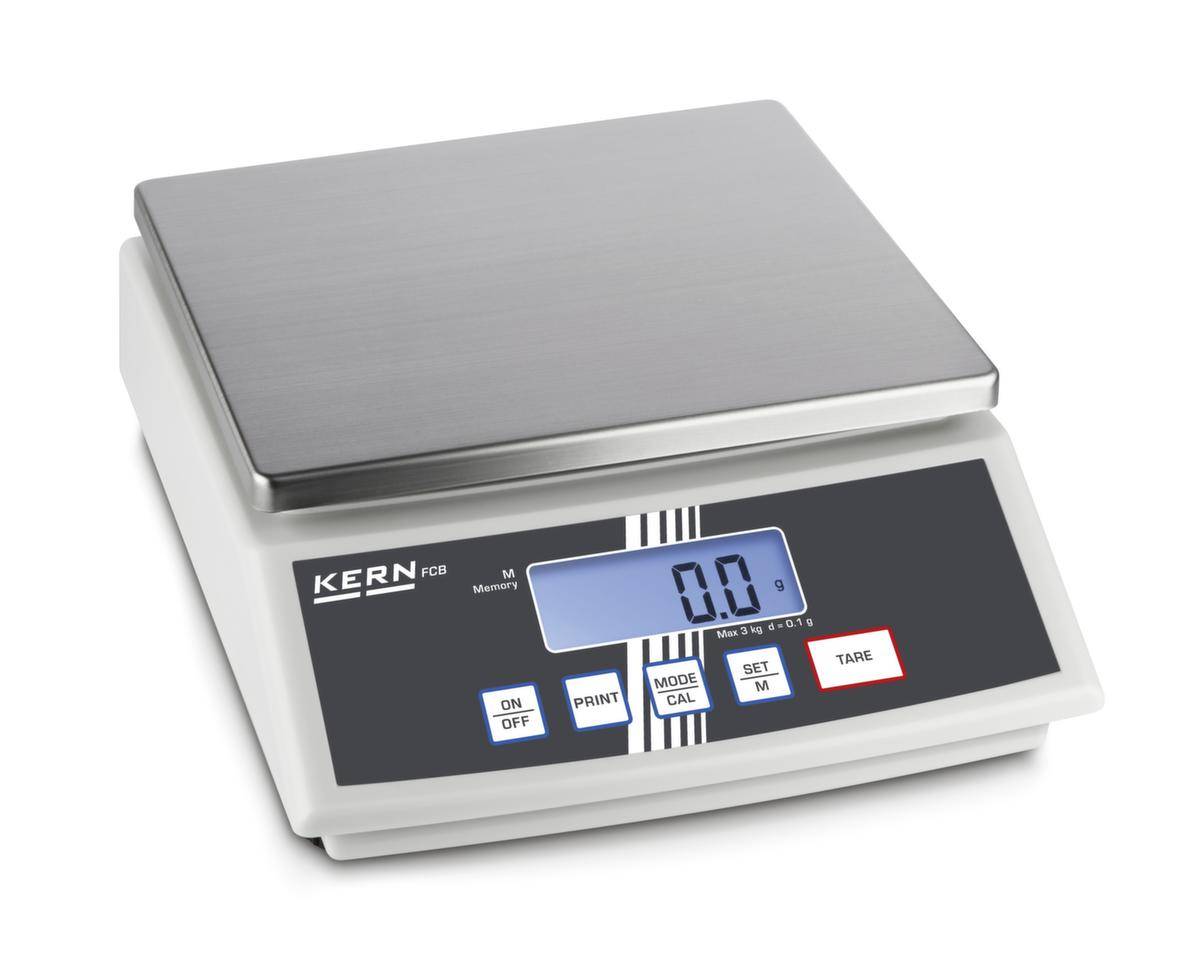 Kompaktwaage Wägebereich 30kg Ziffernschritt 1,0g n.eichfähig KERN-2