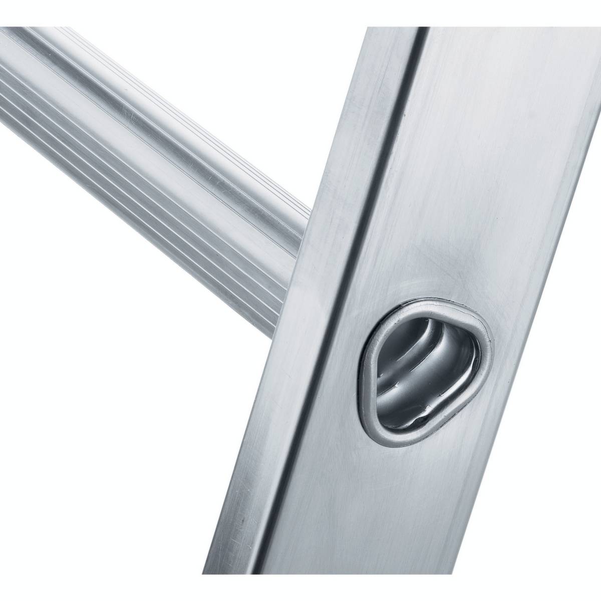 Mehrzweck-Teleskopleiter,3x12 Sprossen,Holm L 3,54-8,3m,Alu-1