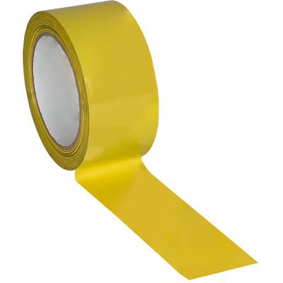 Bodenmarkierungsband,PVC,gelb,Band LxB 33mx50mm