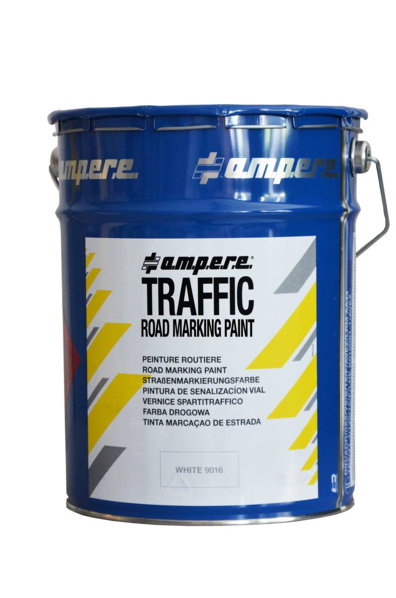 Straßenmarkierungsfarbe 5 kg Eimer blau. Ampere Deutschland GmbH 56941749-4