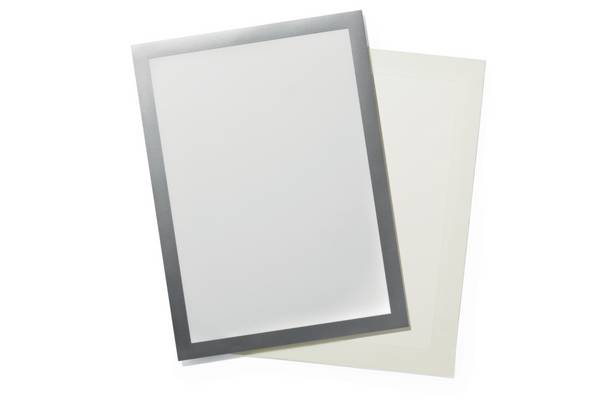 Magnetrahmen,DIN A4,silber,m. Klettverschluss