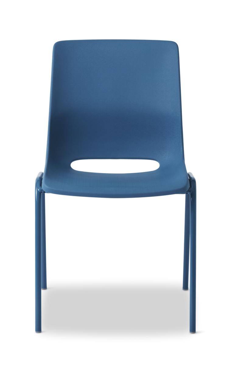 Kunststoffschalenstuhl,4-Fuß teal blue,Sitz PP teal blue-1