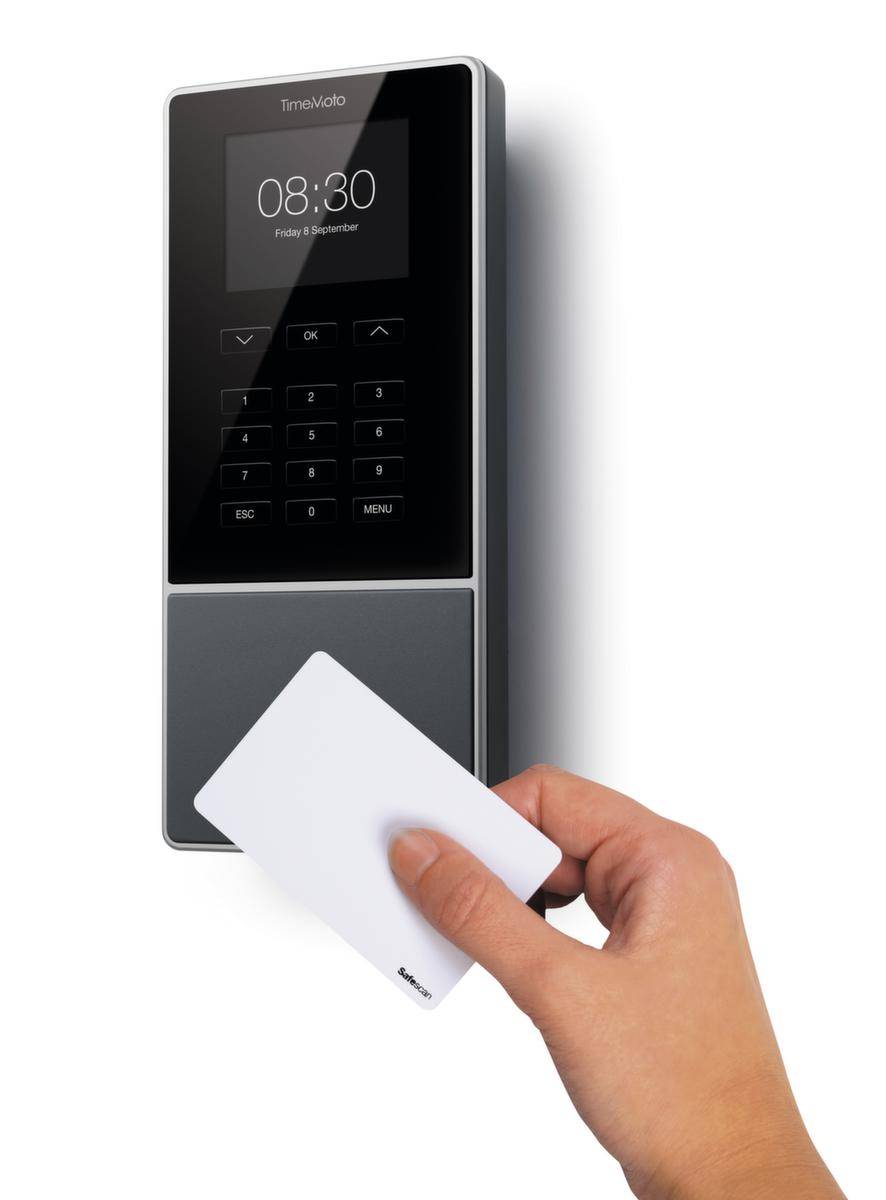 Zeiterfassungssystem,Display 2,8" TFT,200 Benutzer,max. 10000 Zeiteinträge,RFID/Pin,128 MB Speicher-2