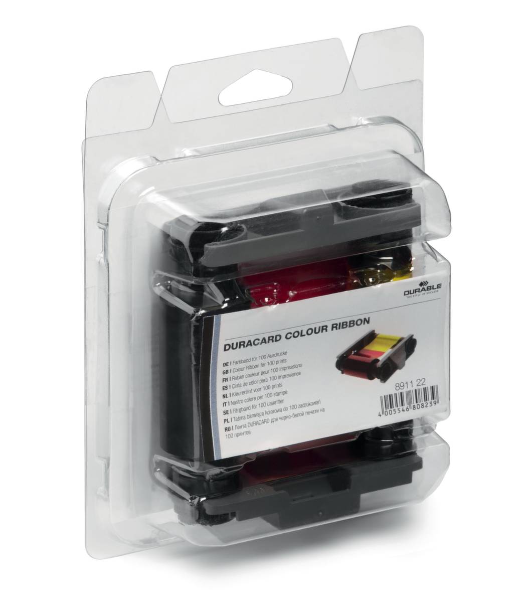 DURABLE DURACARD - YMCKO - Farbband / Kartensatz-3