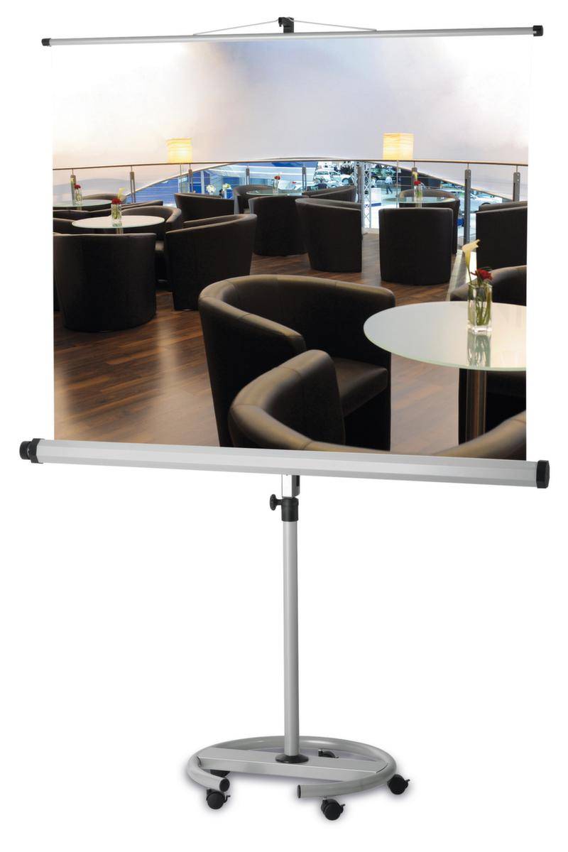mobile Stativleinwand,Bildmaß 1500x1500mm,höhenverstellbar-0
