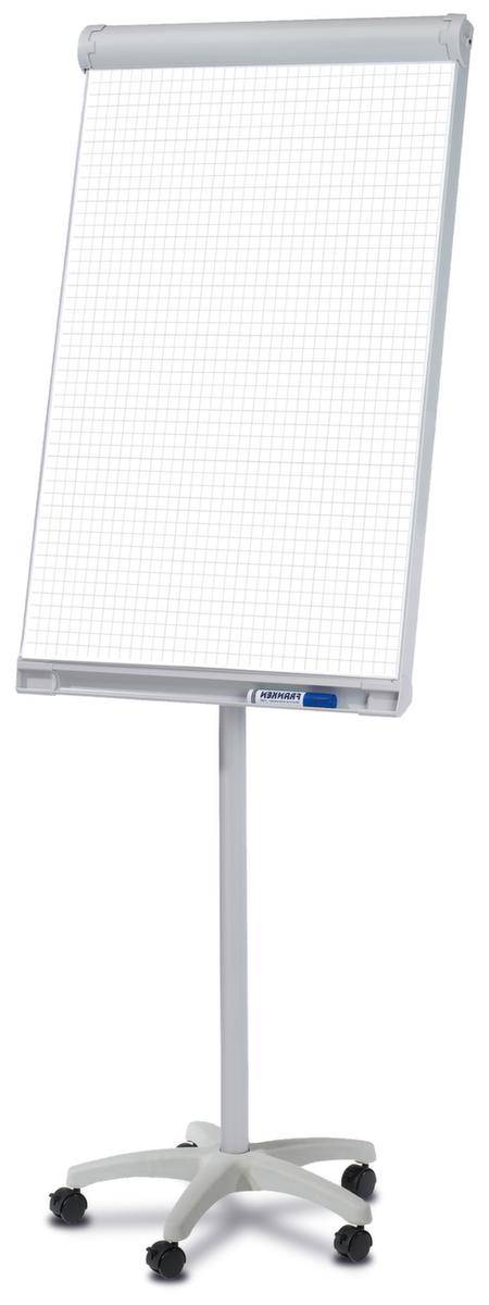 Flipchart Mobil 67x95cm Sternfuß hellgrau-4