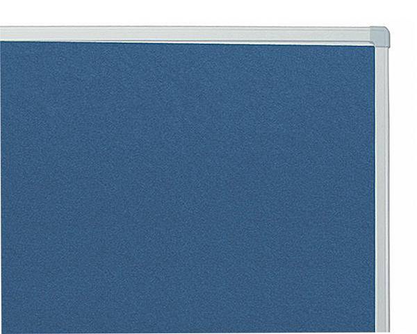 Moderationstafel X-tra line 120x150cm Filz blau-3