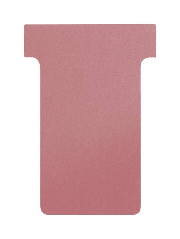 Beschriftungsschild,T-Form,LxB 85x60mm,Karton,rosa