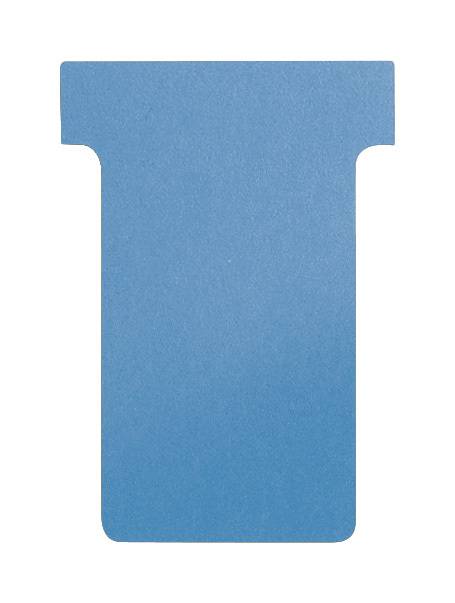 Beschriftungsschild,T-Form,LxB 85x60mm,Karton,blau-0