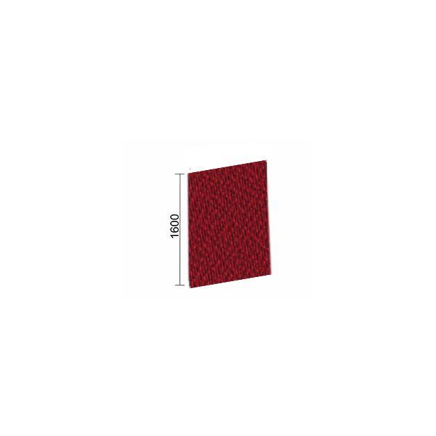 Schallabsorbierende Stellwand,HxBxT 1600x800x41mm,Wand Stoff,rot-0