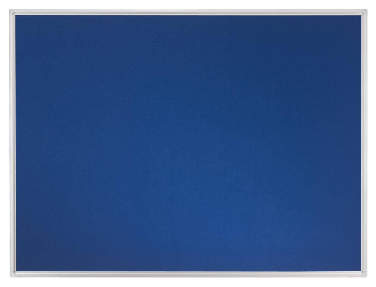 Präsentations-Stellwand 60x120 cm blau/Filz-5