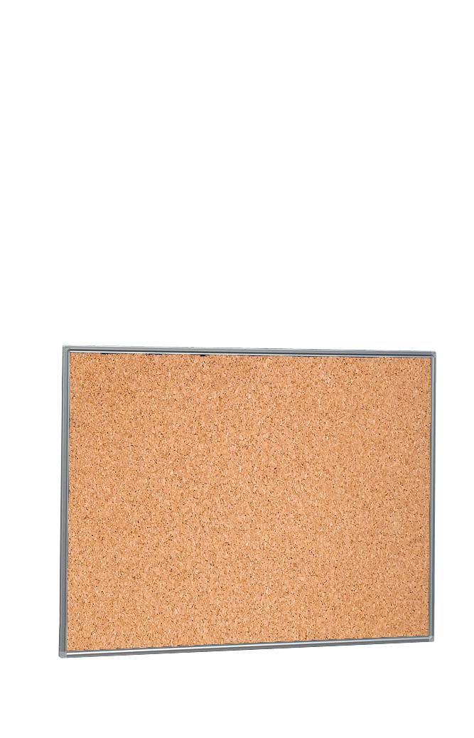 Präsentations-Stellwand 120x90 cm braun/kork-6