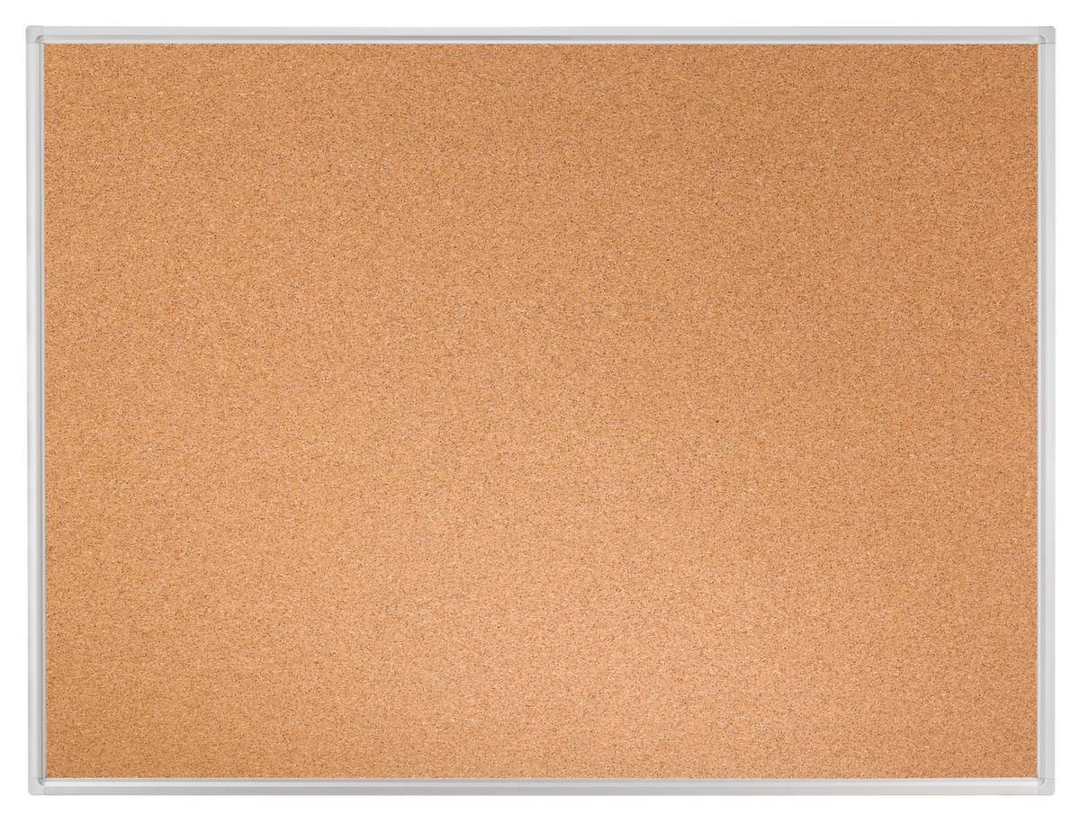 Präsentations-Stellwand 120x90 cm braun/kork-7