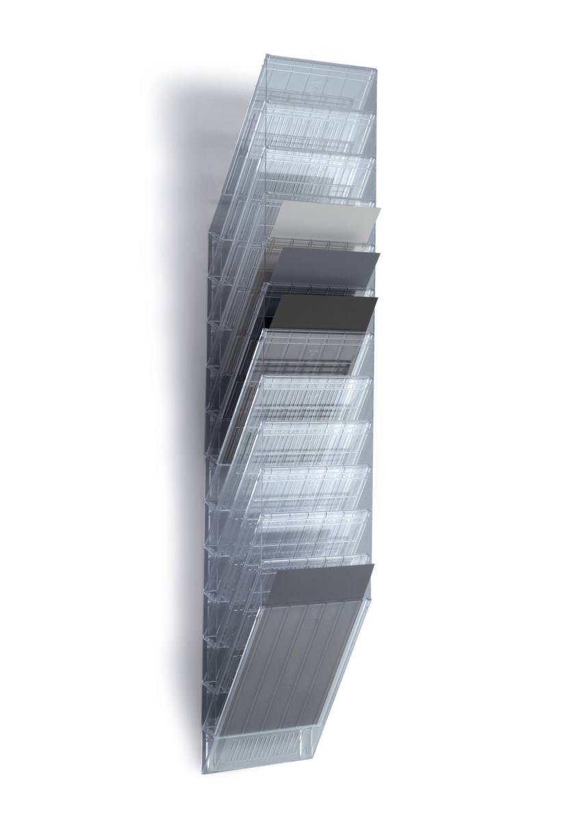 Sortierstation,f. DIN A4hoch,HxBxT 1115x240x135mm,Kunststoff,transparent-0