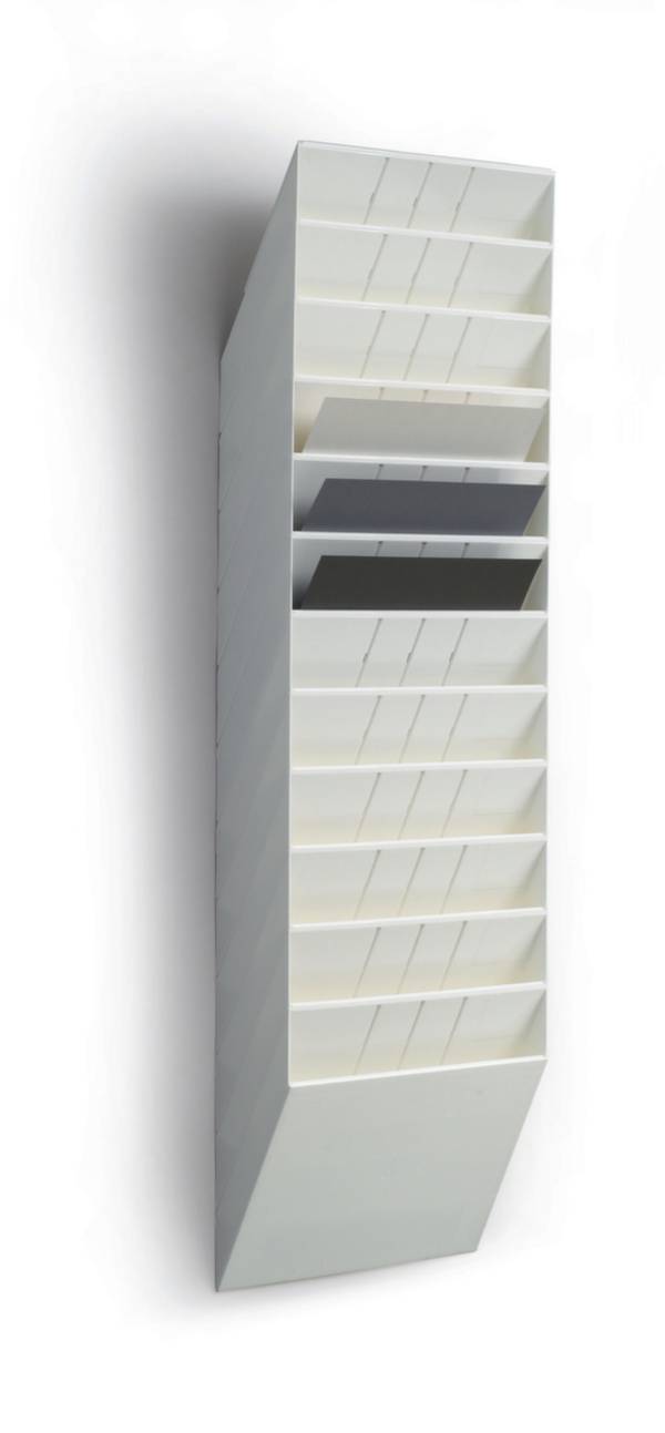 Sortierstation,f. DIN A4quer,HxBxT 1140x348x95mm,Kunststoff,weiß