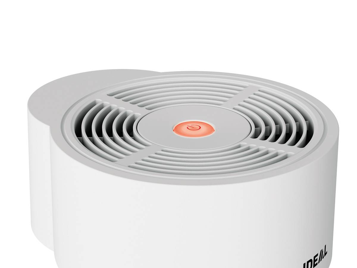 Luftreiniger,f. 20-40m²,360°-Filter,Touch-Bedienelement/App,5 Stufen,HxBxT 398x255x298mm,schwarz/weiß-3