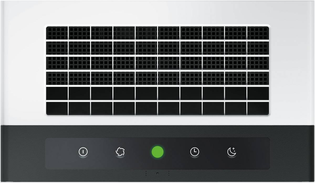 Luftreiniger,f. 70-90m²,360°-Filter/Feinvorfilter,Bedienelement/Fernbedienung/App,5 Stufen,HxBxT 668x468x275mm-3
