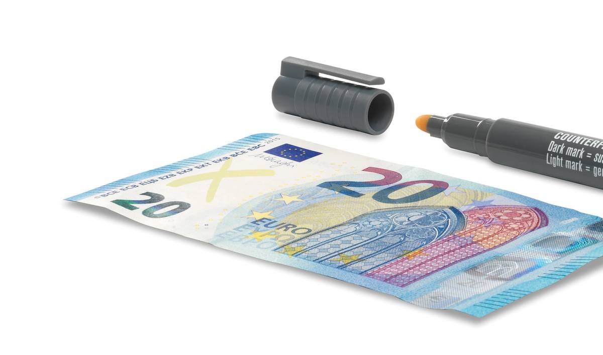 Falschgeldstift,f. alle Währungen,Erkennung Markierung-2