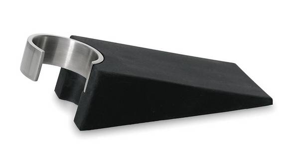 Türkeil,Hartgummi,schwarz/silber,m. Haken