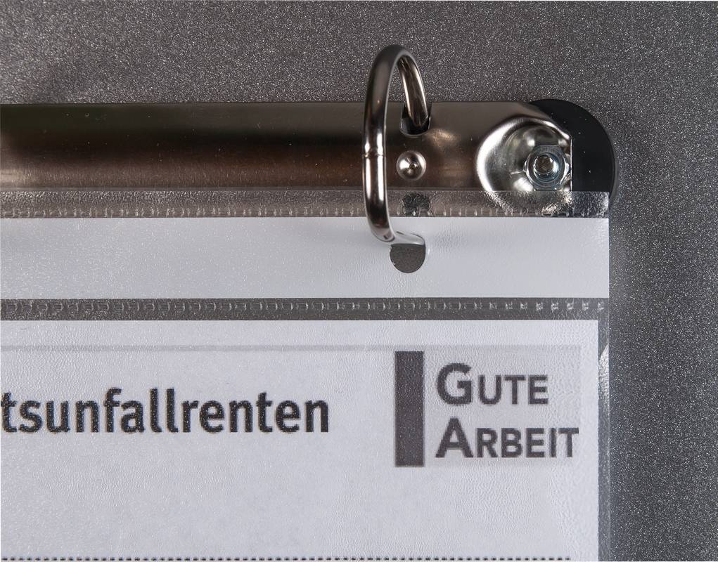 Abheftbügel,4 Ringe,Metall,silber-4