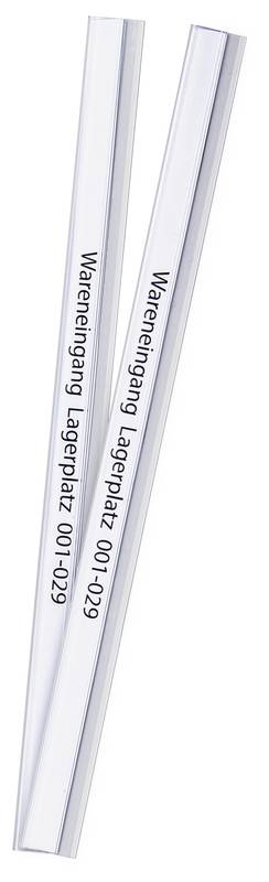 Klarsichtleiste,f. Planungstafel,Rückseite selbstklebend,transparent,HxL 15x220mm-2
