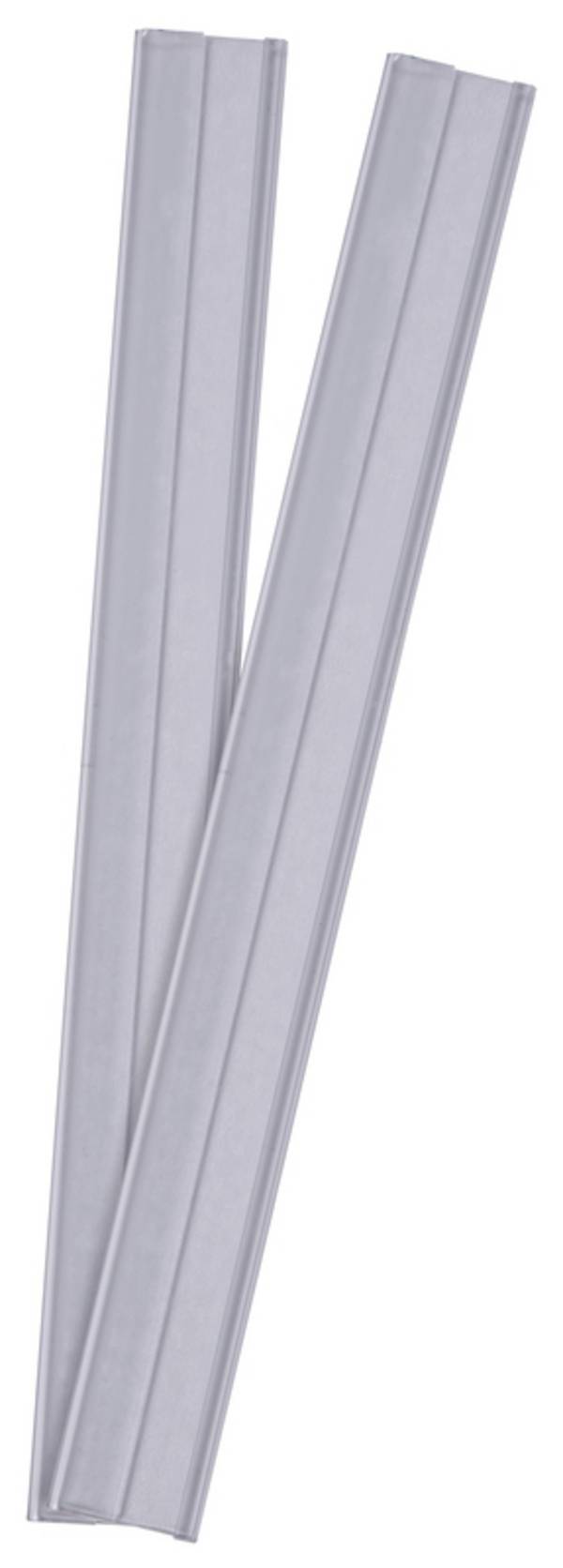 Klarsichtleiste,f. Planungstafel,Rückseite selbstklebend,transparent,HxL 23x220mm