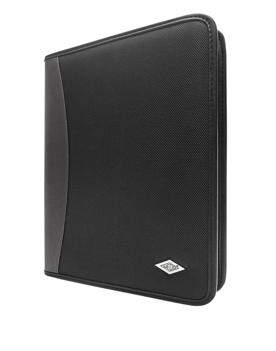 Tablet-Organizer,HxBxT 45x230x300mm,m. Präsentationsständer,Handytasche,Block,Schlaufen,schwarz-1