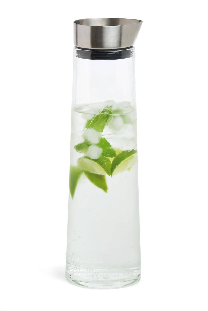 Karaffe,1,5l,Glas,Deckel Edelstahl-0