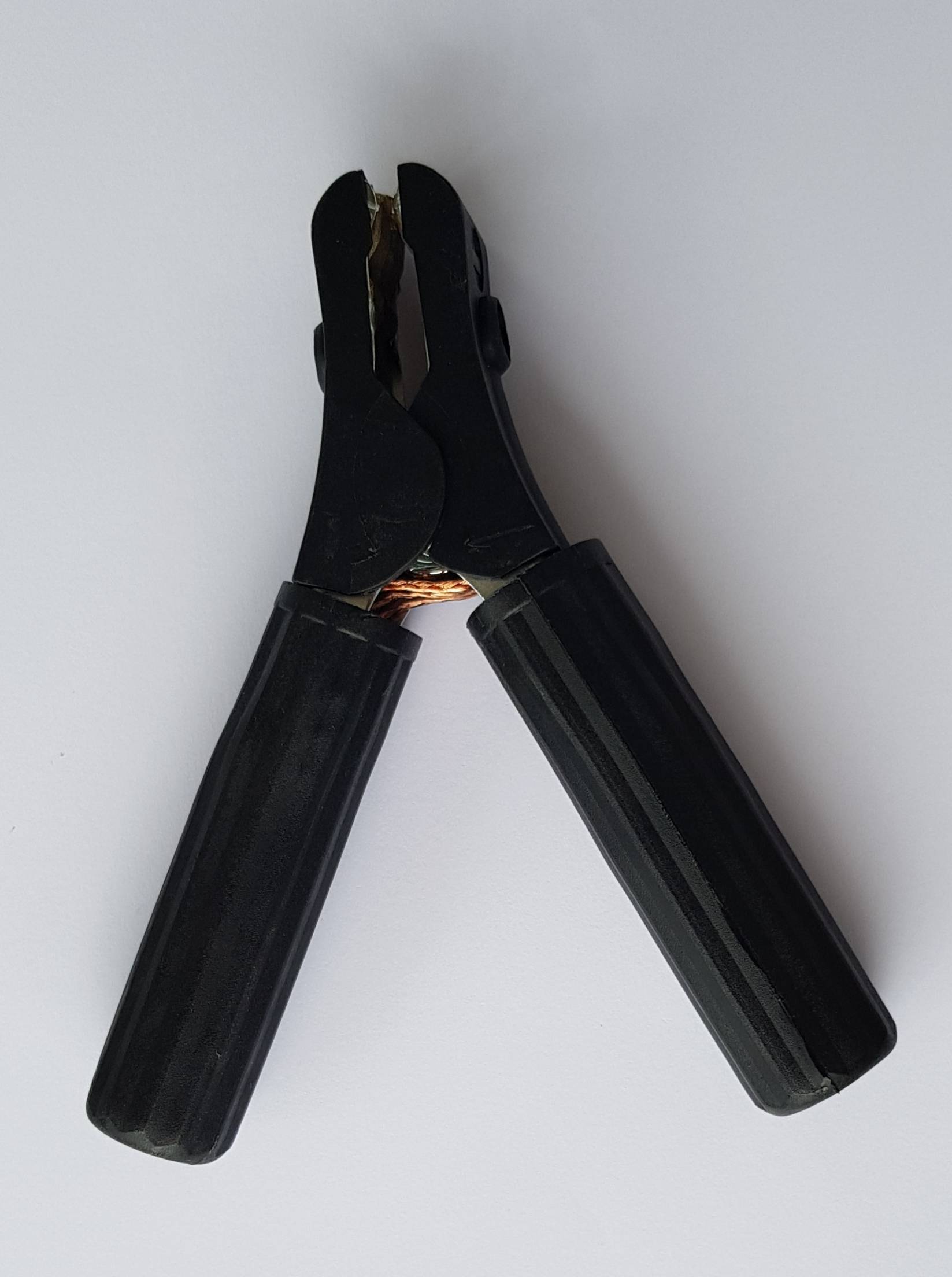 Deutronic Batterieladezange schwarz, 200A, vollisoliert-0