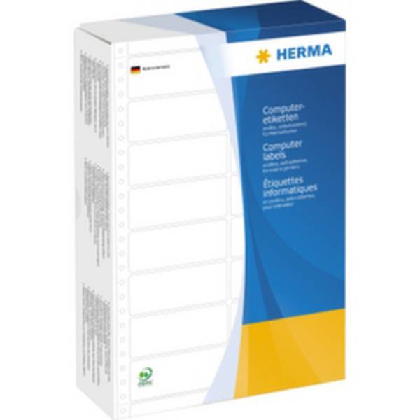 Computeretiketten endlos 88,9x35,7mm 2-bahnig VE=8000 Stück