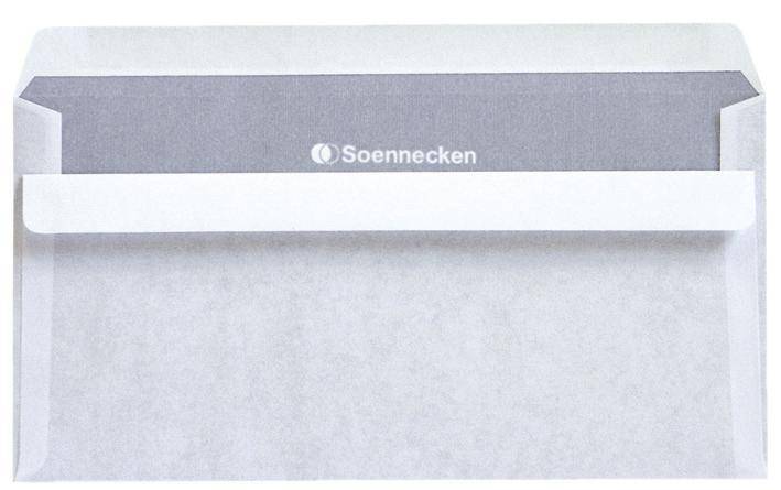 Briefumschlag DL 75g oF sk weiß 100 St./Pack.-1
