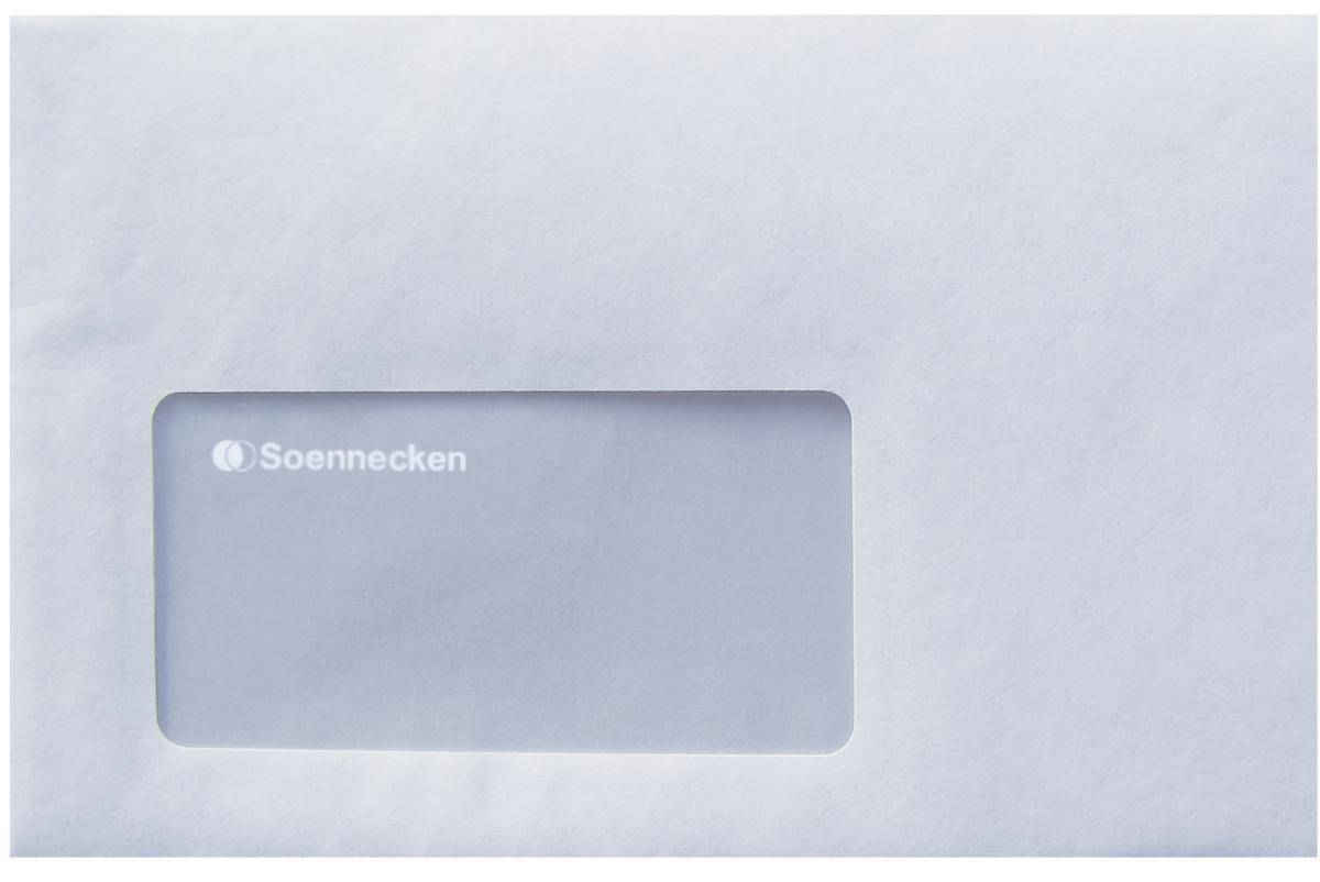 Briefhülle C6 mF sk weiß 25 St./Pack.-1