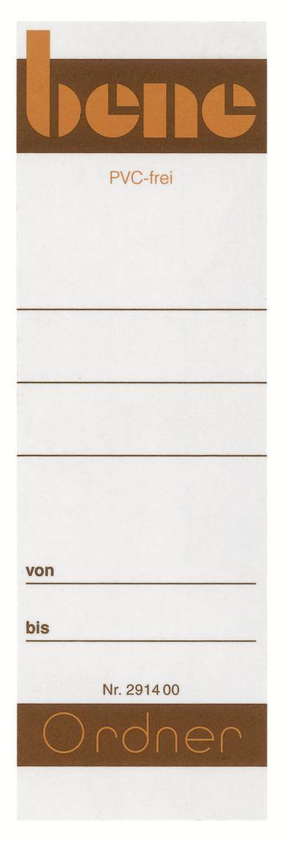 Ordnerrückenschild breit/kurz ws 10St-1