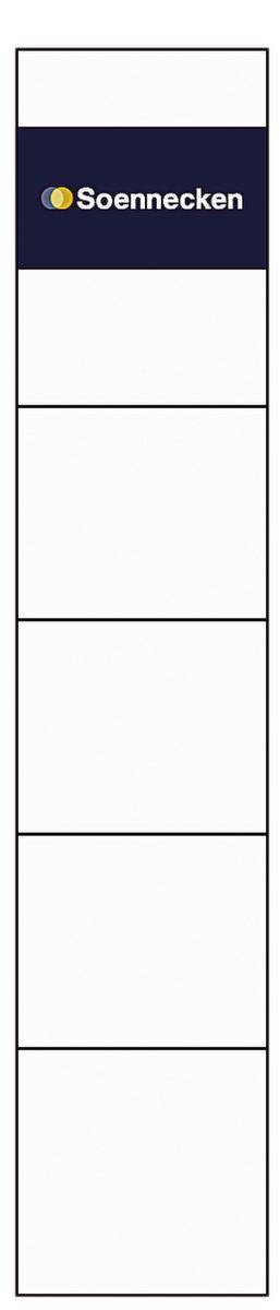 Einsteckrückenschild 30x190mm weiß 10 St./Pack.-1