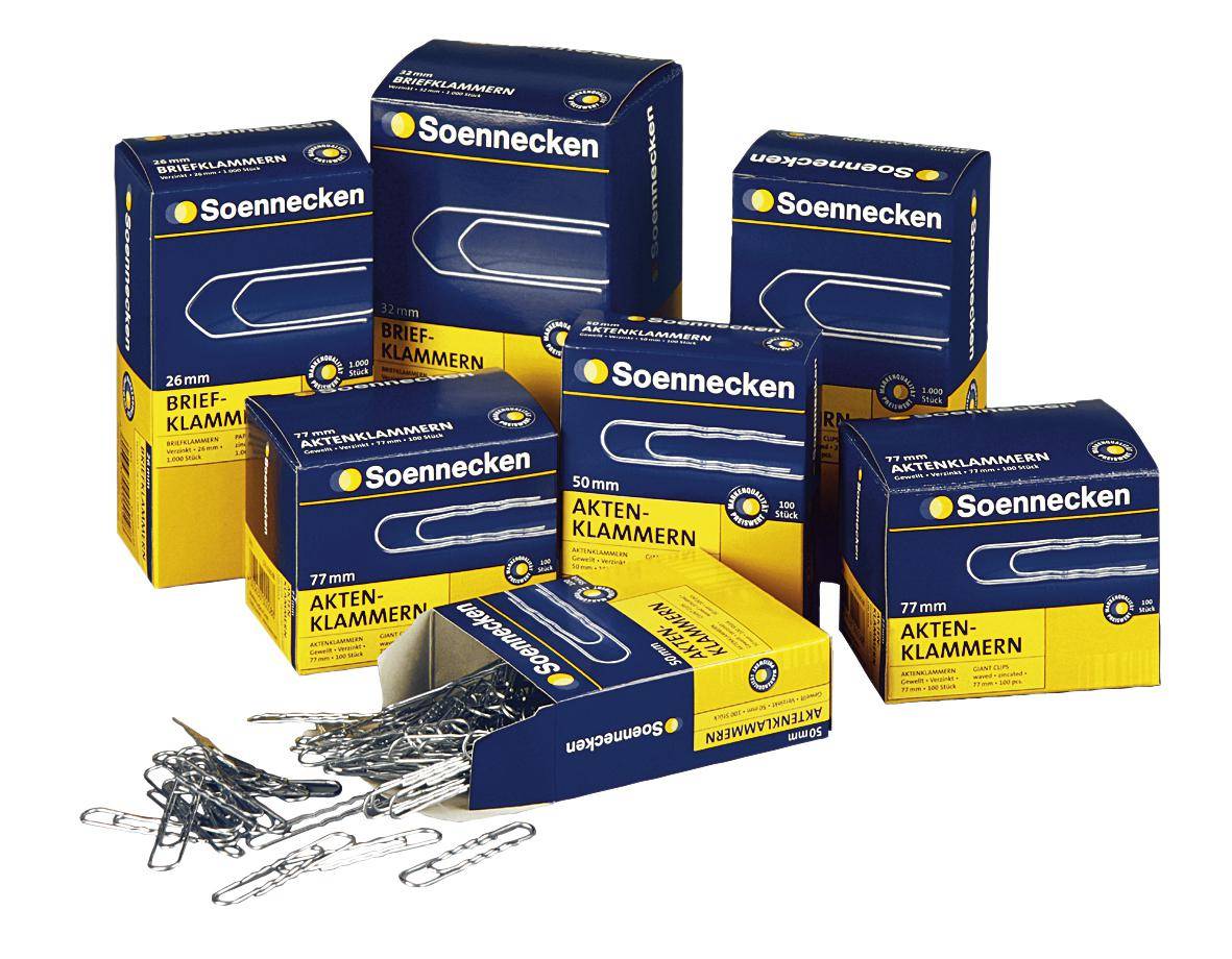 Briefklammer 32mm verzinkt 1.000 St./Pack.-1