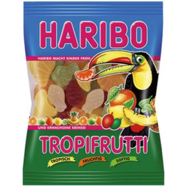 Fruchtgummi TROPIFRUTTI 869325 100g/Pack.
