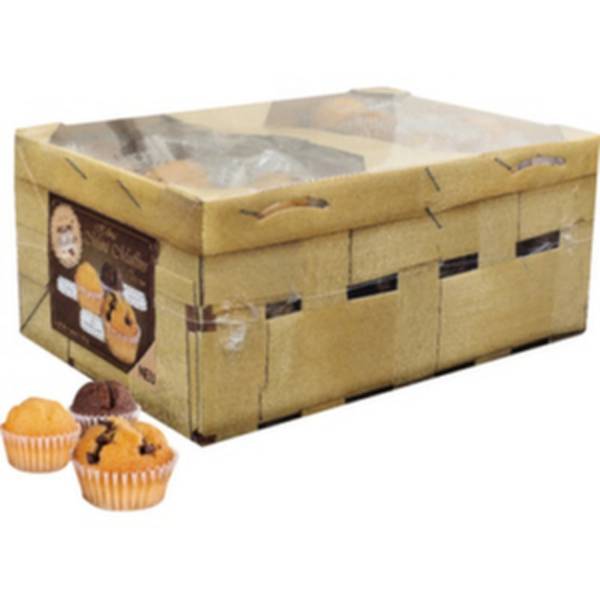 Gebäck Mini Muffin im Körbchen 60114800 14g 60 St./Pack.